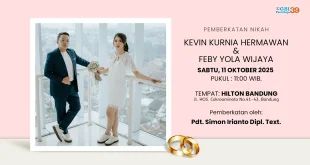 Slide Pemberkatan Nikah Kevin Feby
